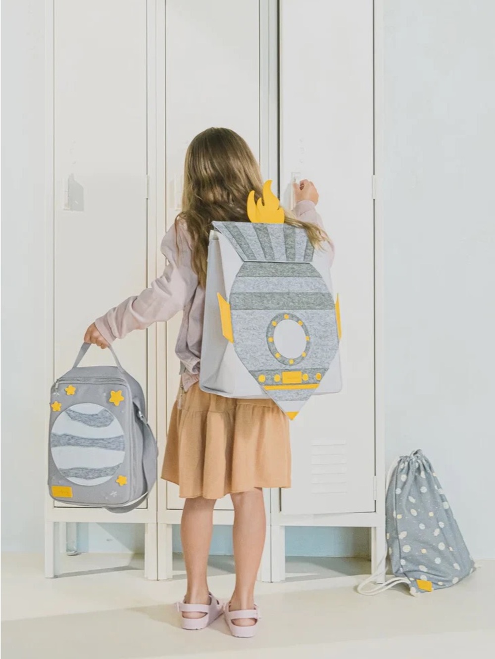 Coco Village Backpack & Alien Pouch - ROCKET ADVENTURE - Picture 6 of 16